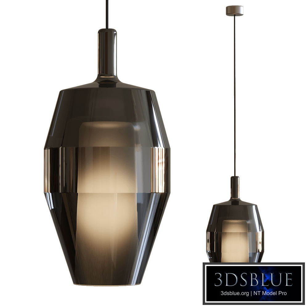 Pendant lamp Mom Glossy Tall